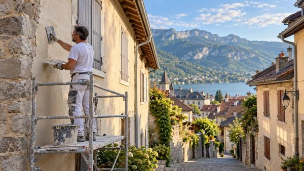 Transformation de façade : engagez un façadier à Annecy