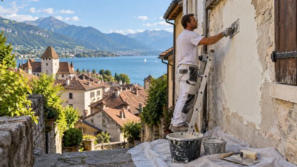 Transformation de façade : engagez un façadier à Annecy